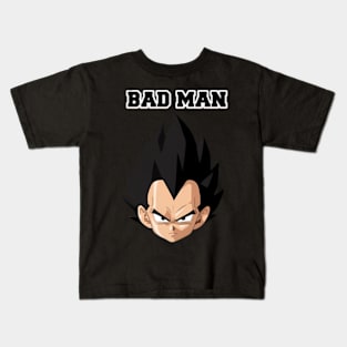 Bad man vegeta Kids T-Shirt